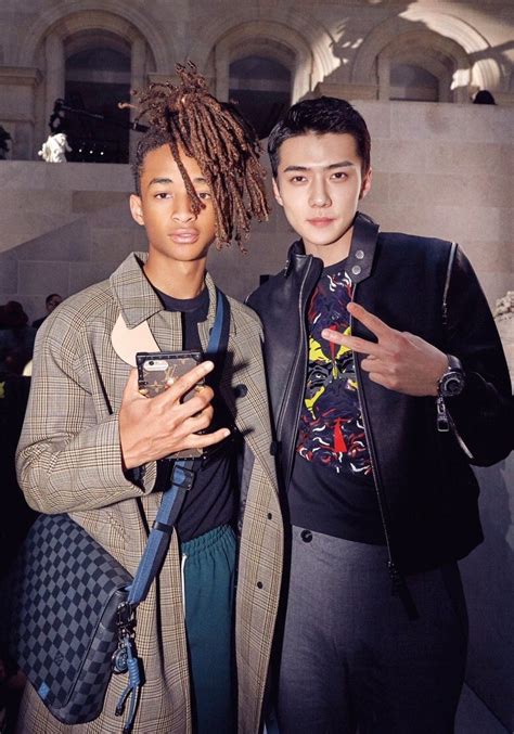 EXO’s Sehun Stuns At Louis Vuitton Fashion Show, Right